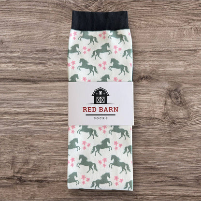 Red Barn - Laarzen sokken Meadow Run rijsokken PETITE!