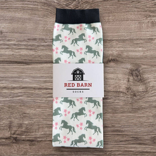 Red Barn - Laarzen sokken Meadow Run rijsokken PETITE!