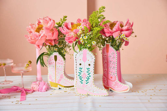 Packed Party - Boot Scoot Blooms Pop-Up Vaas Overtrekken