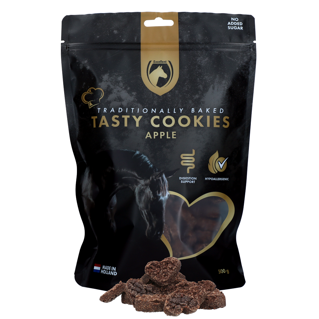 Excellent Horse - Ambachtelijke Paardenkoekjes Appel 500g
