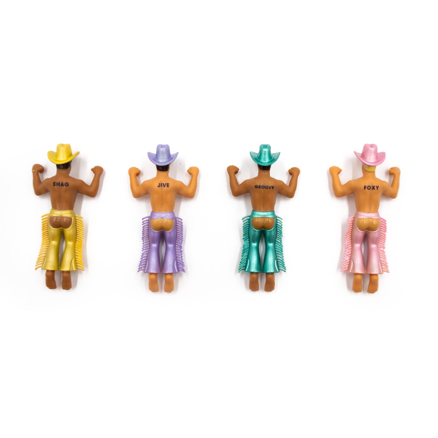 NPW - Disco Cowboy drinkmarkeerders 4 stuks