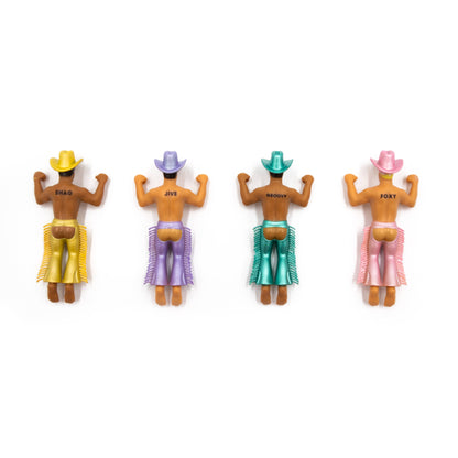 NPW - Disco Cowboy drinkmarkeerders 4 stuks