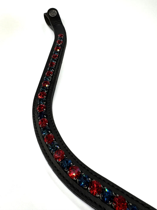 Vísolde - Frontriem Blauw Rood