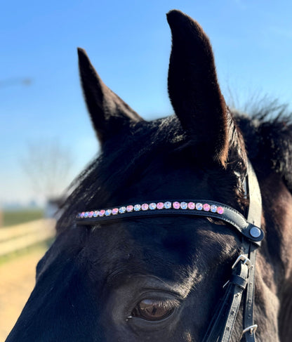 Vísolde - Browband Pink and Lilac mix