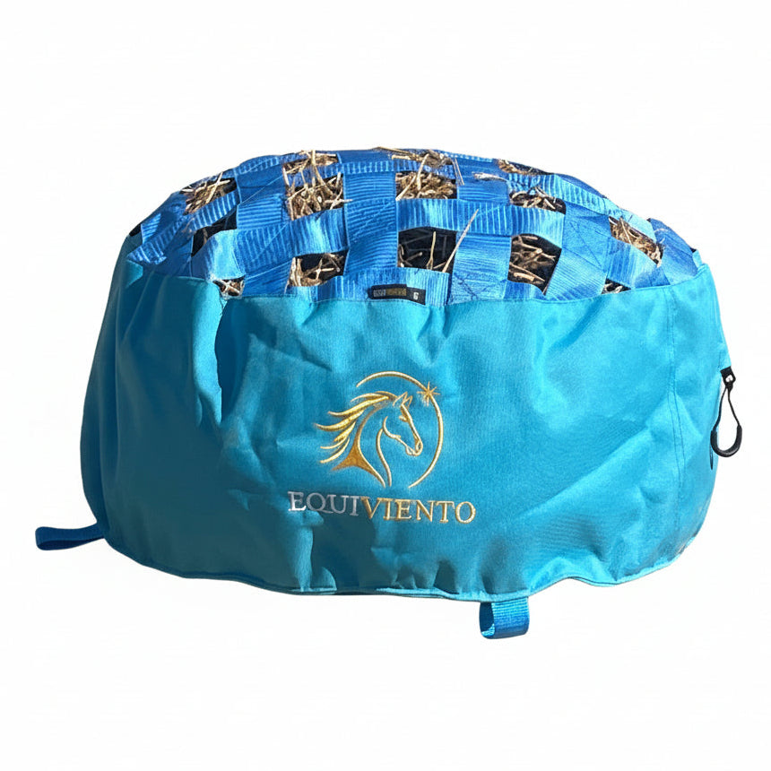 Equiviento - HayNest S (blauw) hooizak slowfeeder