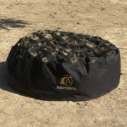 Equiviento - HayNest L (zwart) hooizak slowfeeder