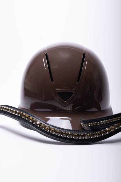 Vísolde - Horse riding helmet shell Brown