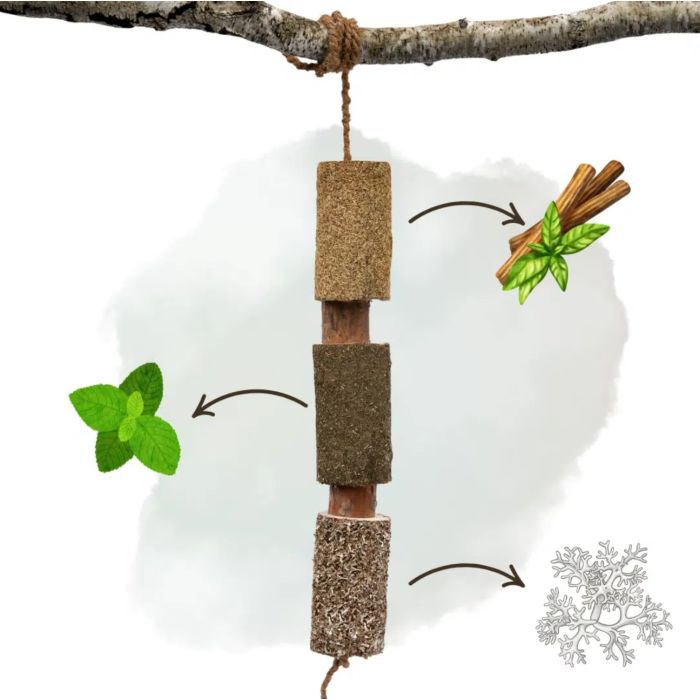 Herbi Horse - Houten speeltouw met kruiden (diverse)