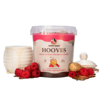 Candy Horse - Biscotti per cavalli Hooves in secchiello 1,2L