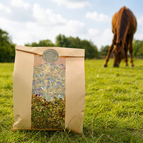 Frisian Roots Barn - Nature's Harmony natuurlijke kruidenmix voor paarden 250gr