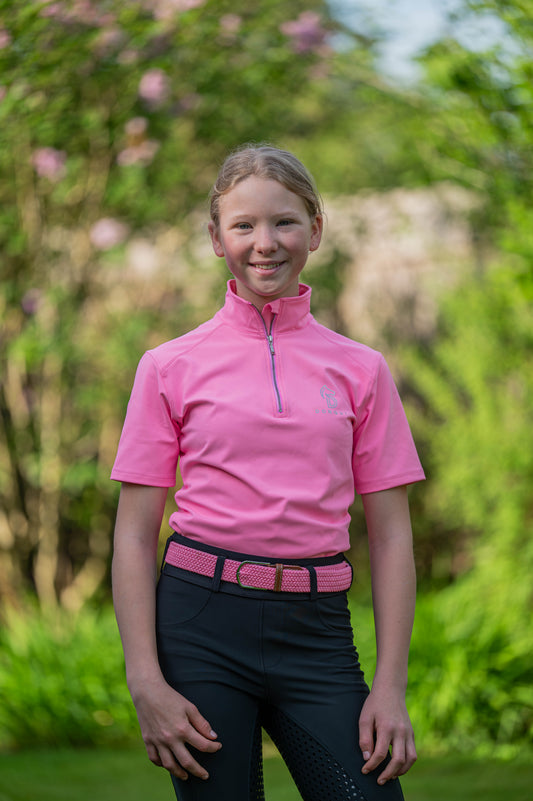 Donqui - Baselayer korte mouw Cotton Candy
