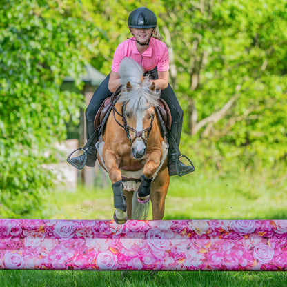 Jumpbanners - Hinderniszeil Bixie Pink Roses