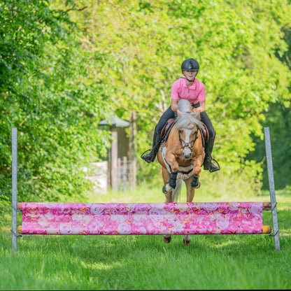 Jumpbanners - Hinderniszeil Bixie Pink Roses