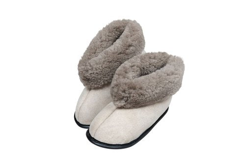 Slippers brown-gray
