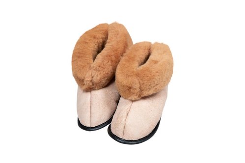 Slippers cognac