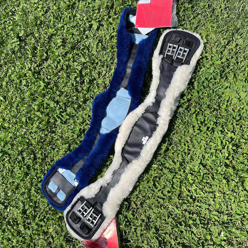 Singelbontje luxe leder Slim Line dressuursingel