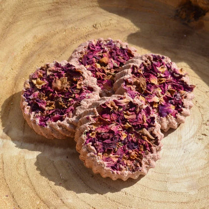 Frisian Roots Barn - Strawberry Bites natuurlijke paardenkoekjes aardbei 4st.
