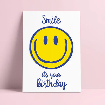 Studio Inktvis - Greeting Card Smile It's Your Birthday