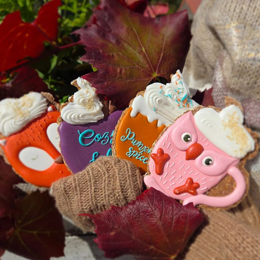 Konska Cukierenka - Premium Herfst Grote koek Mok/ Egel/ Vosje