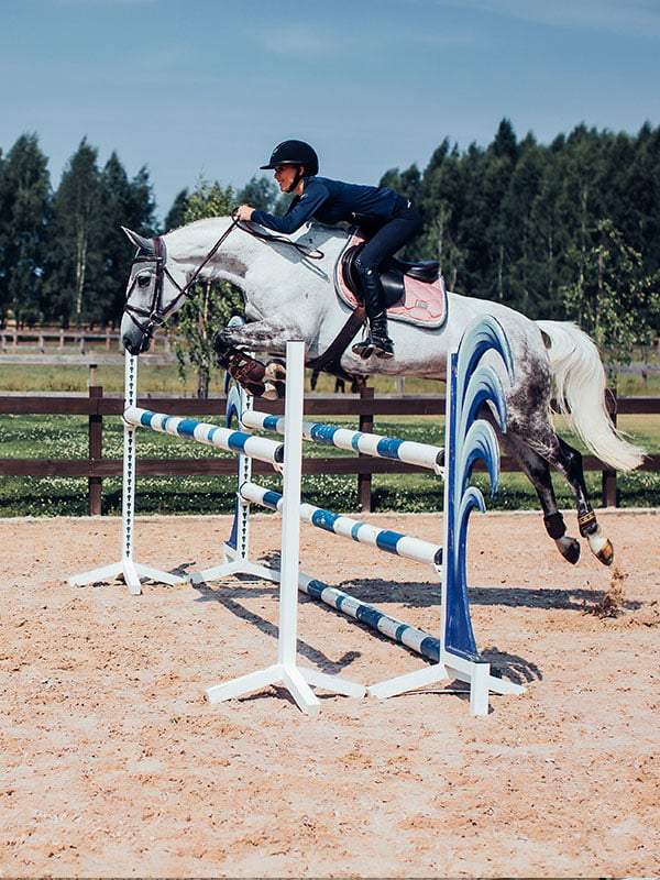 Equestrian Stockholm - Core Collection - Sottosella da salto Pink Pearl