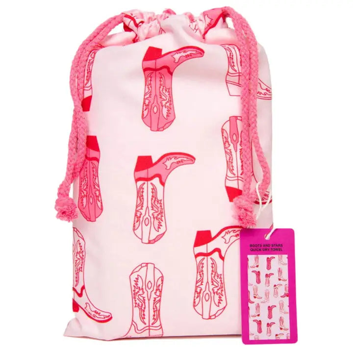 Katydid - Boots &amp; Stars Schnelltrocknendes Handtuch