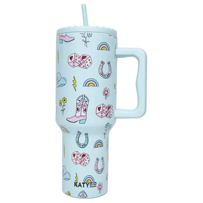 Katydid - Vaso térmico Cowgirl western menta 38Oz
