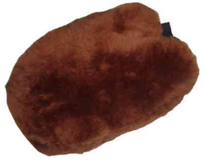 Lamswol poetshandschoen