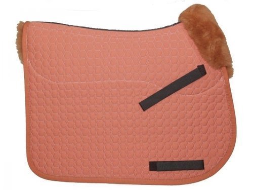 Mattes dekje met lamsbont