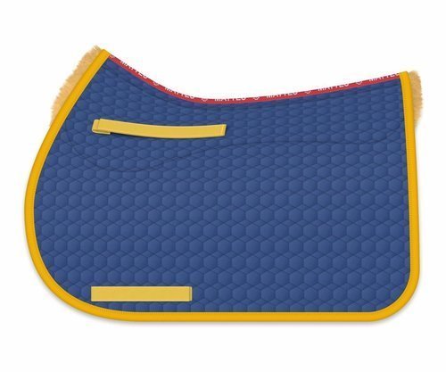 Mattes dekje met lamsbont