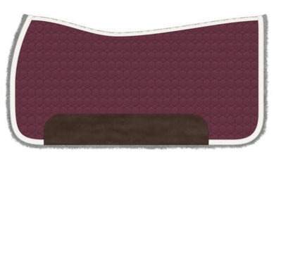 Mattes Lammfell Westernpad