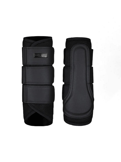 Equestrian Stockholm - Core Collection - Ganz Schwarz Mesh Putzgamaschen