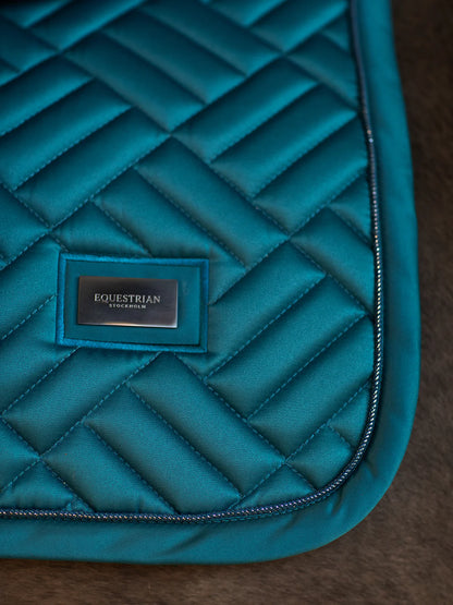 Equestrian Stockholm - FW25 Teal Blue - Spring-Satteldecke Modern