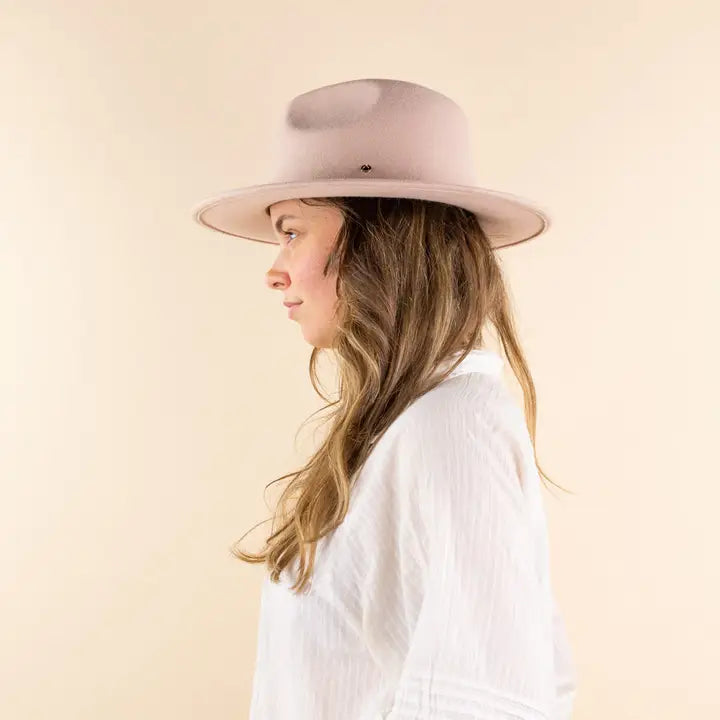 Moonrise - fedora hoed Luna beige