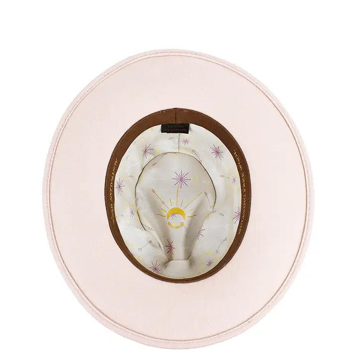 Moonrise - fedora hoed Luna beige