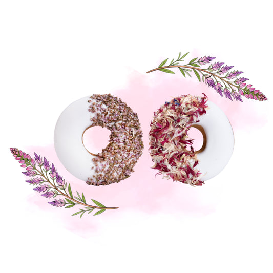 Candy Horse - Donuts with Herbal Lavender & Cornflower mix