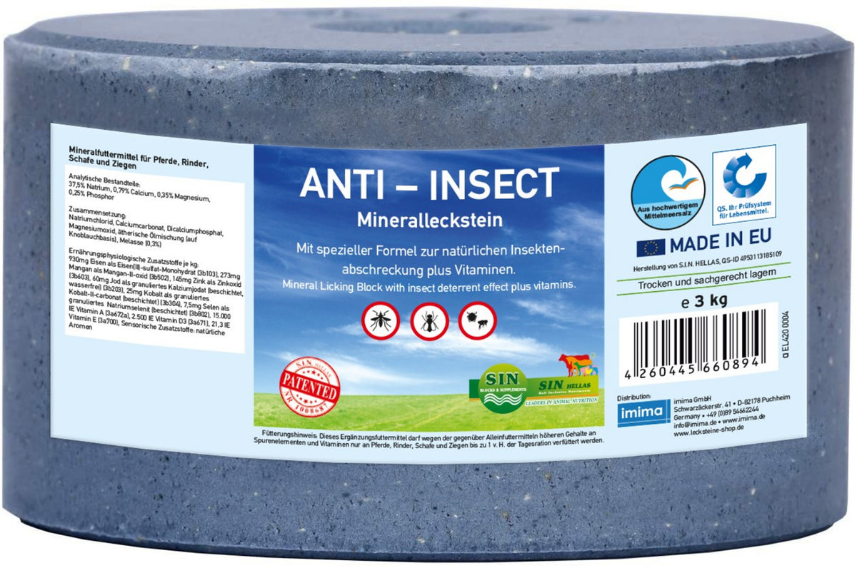 Imima - Mineralleckstein 3KG (verschiedene Varianten)
