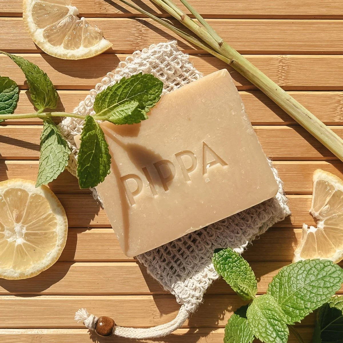 Pippa - Zitronengras &amp; Minze Shampoo Bar
