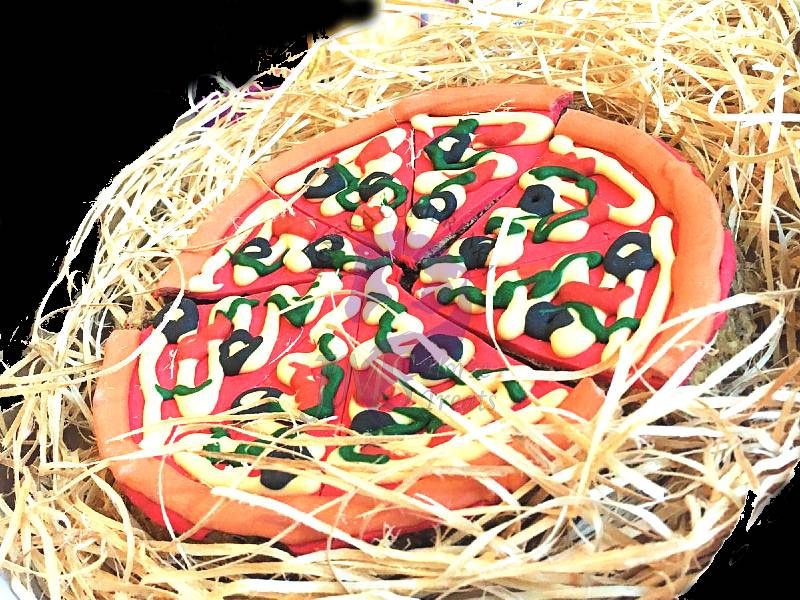Konska Cukierenka – Luxus-Pferdekeks-Pizzastück