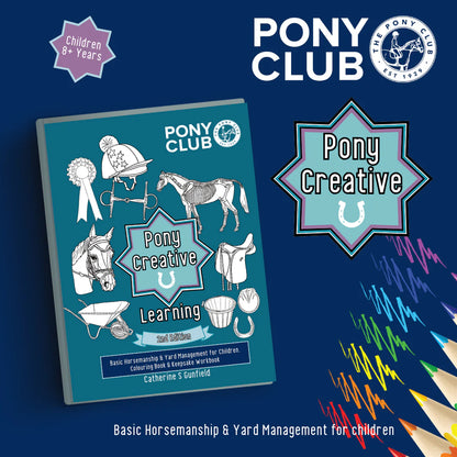 Pony Creative Learning boek - 8+ jaar - Engels