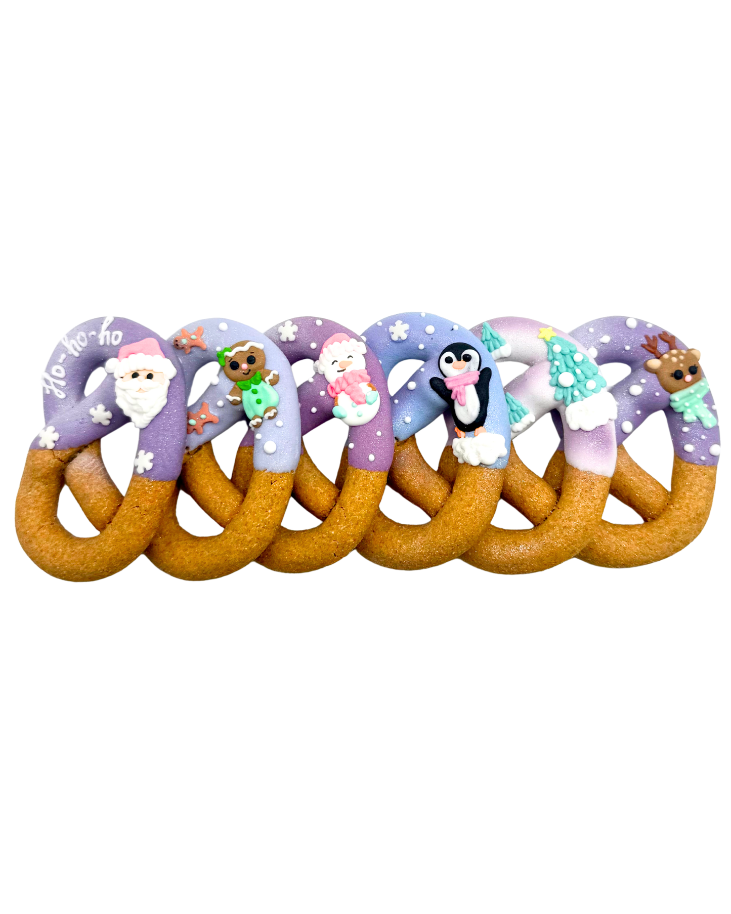 Candy Horse - Christmas Limited Collection - Versierde Pretzels