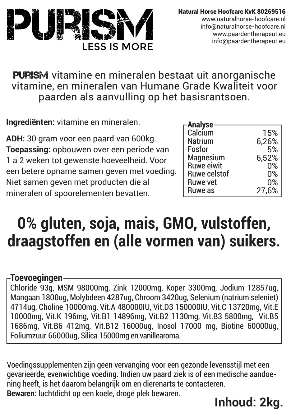 Purism | Vitamines en Mineralen (Balancer)