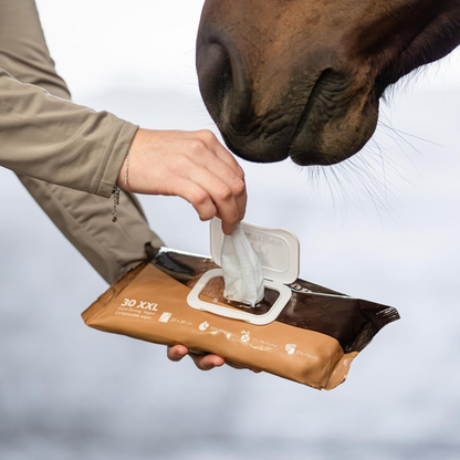 Horse Wipes - Horse grooming wipes XXL 30 pcs.