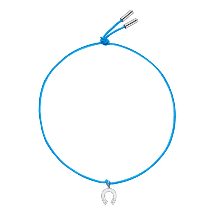 Spring blossom - Gekleurd armbandje met hoefijzer