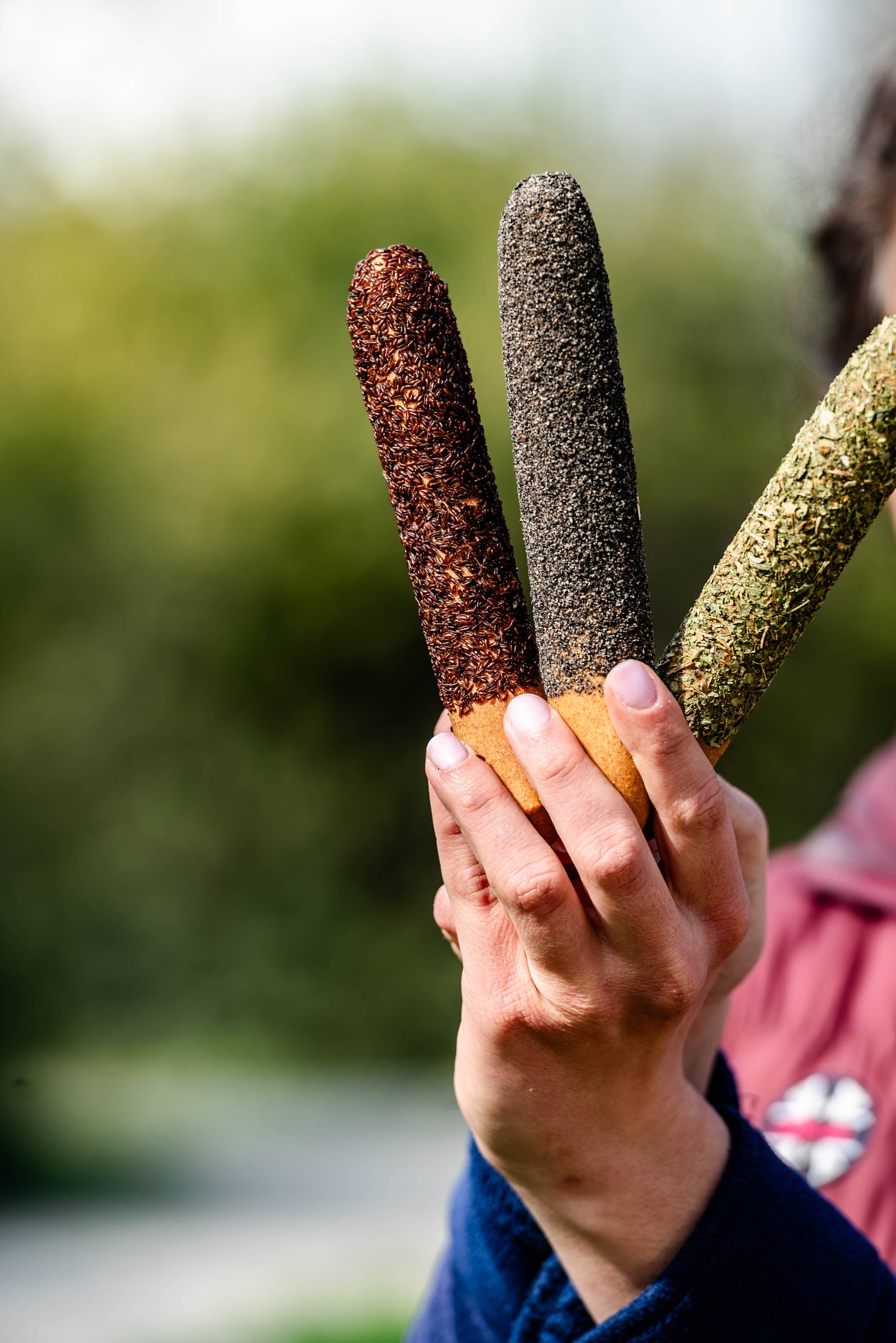 Candy Horse - Horse-shaped cookies with herbal sticks, 6 pieces