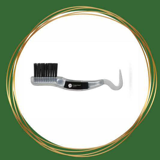 Unique-horn | Titan Hoofpick (sterke hoevenkrabber met staalborstel)