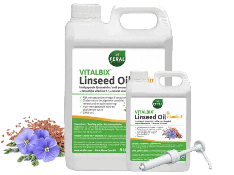 Vitalbix | Doseerpomp voor lijnzaadolie 2 liter en 5 liter