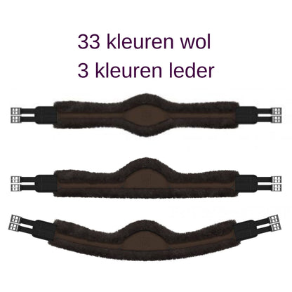 Veelzijdigheidssingel luxe leder Slim Line