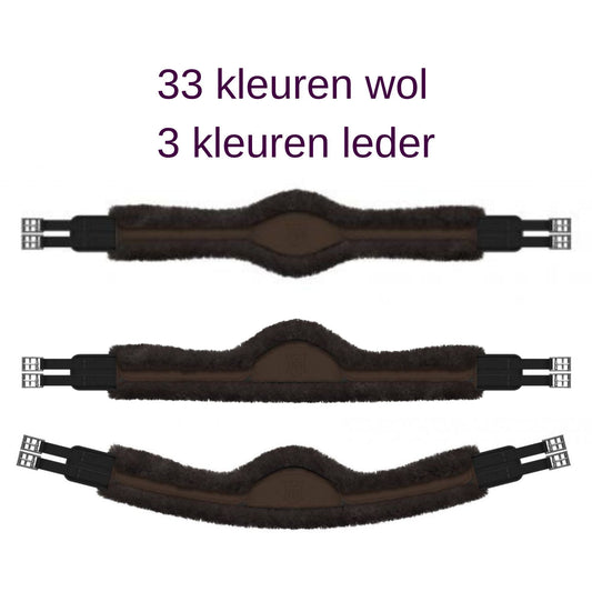 Veelzijdigheidssingel luxe leder Slim Line