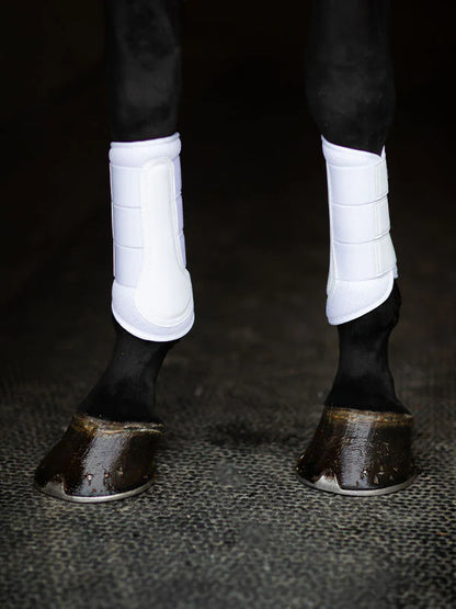 Equestrian Stockholm - Core Collection - Weiß Silber Mesh Putzgamaschen